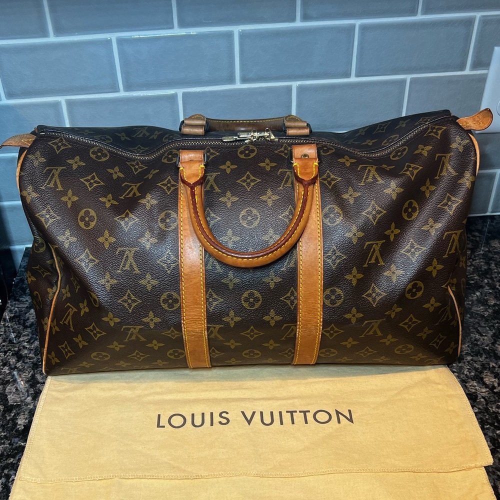 L O U I S V U I T T O N Monogram Keepall 45 - image 1